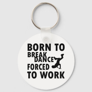 Cool Breakdance Designs Keychain