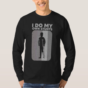 Cool Broken Leg For Men Women Broken Leg Ankle Foo T-Shirt