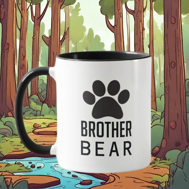 cool Brother bear add monogram Mug (Creator Uploaded)