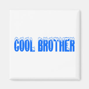 Cool Brother (Blu) Magnet