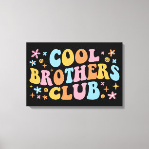 Cool Brothers Club III Canvas Print