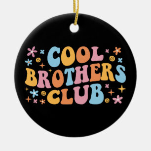 Cool Brothers Club III Ceramic Ornament