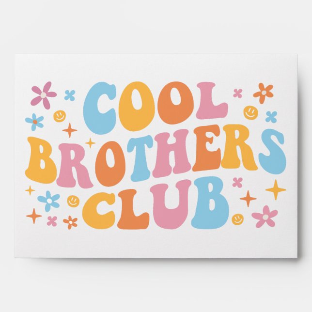 Cool Brothers Club III Envelope (Front)