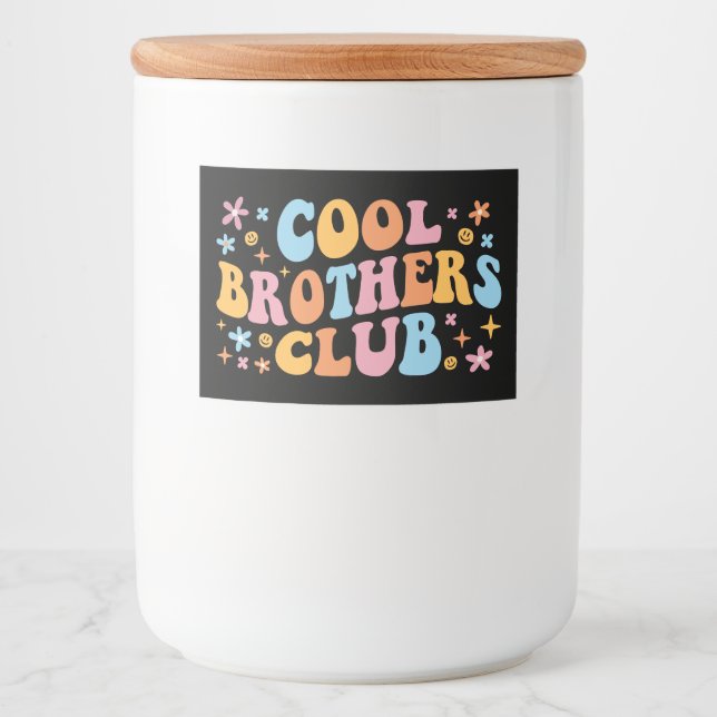Cool Brothers Club III Food Label (Front)