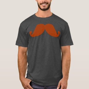 Cool Brown Moustache Design 2 T-Shirt