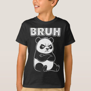 Cool Bruh Panda Men Women Kids Teens Funny Panda L T-Shirt