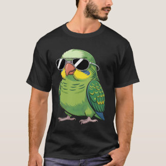 Cool Budgie Sunglasses T-Shirt