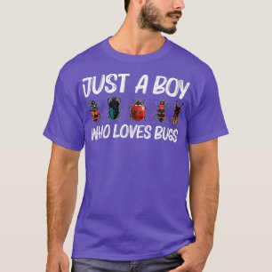 Cool Bug Gift For Boys Kids Bug Hunter Animal T-Shirt