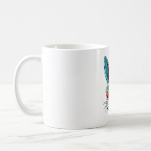 Cool Bunny Face Sunglasses For Easter Rabbit   Coffee Mug