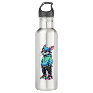 Cool Bunny Rabbit Sunglasses Easter Day For Boys M 710 Ml Water Bottle