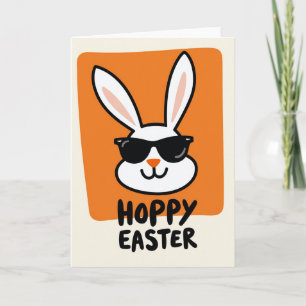 Cool Bunny Seasonal Greeting Card