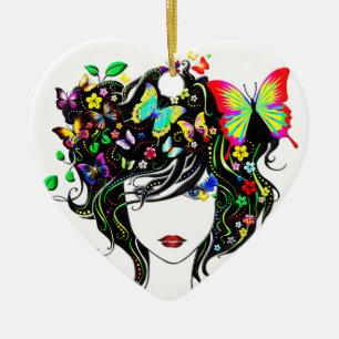 Cool Butterfly 1A Ornament