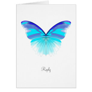 Cool Butterfly - Reply Card