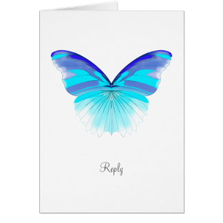 Cool Butterfly - Reply Card