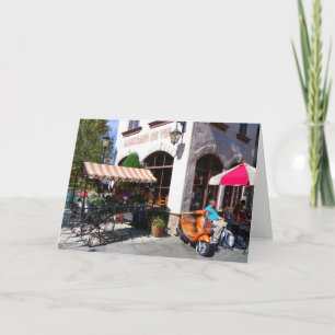 Cool Cafe de Paris Greeting Card! Card