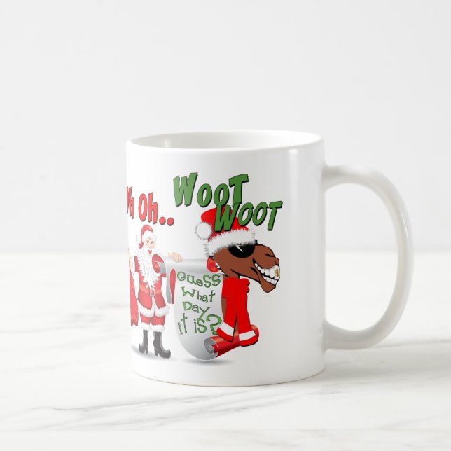 Cool Camel  Hump Day Christmas Coffee Mug (Right)