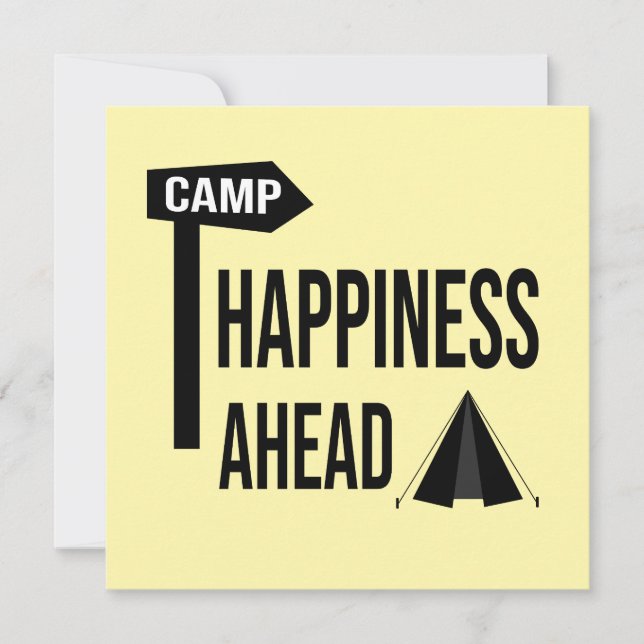 Cool Camping Card (Front)