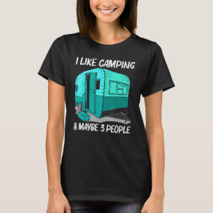 Cool Camping For Men Women Camper Camping Outdoor T-Shirt