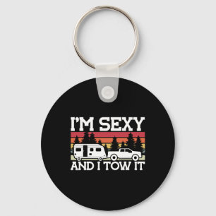 Cool Camping Hiking And Other Stuff Gifts Pull Car Keychain