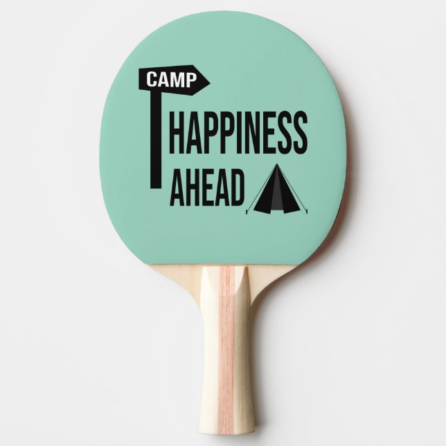 Cool Camping Ping Pong Paddle (Front)