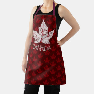 Cool Canada Aprons Personalized Retro Canada Apron