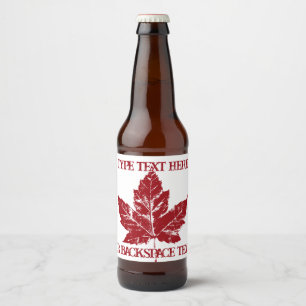 Cool Canada Bière Étiquettes Custom Canada Étiquet