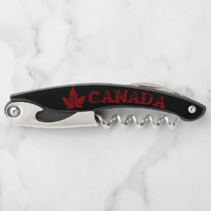 Cool Canada Corkscrew Custom Bottle Opener