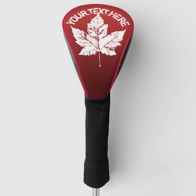 Cool Canada Golf Retro Canada Driver Cover (Front)