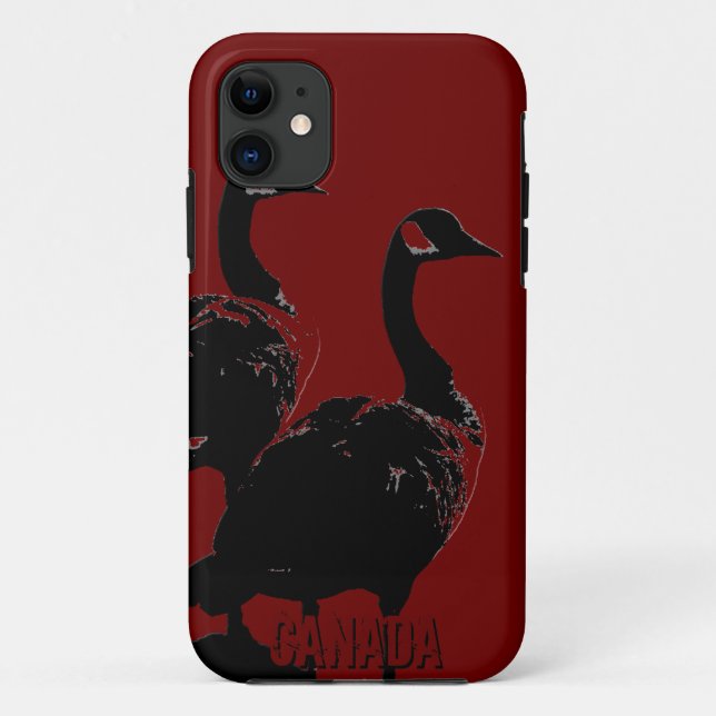 Cool Canada IPhone 5 Case Canada Goose Gift (Back)
