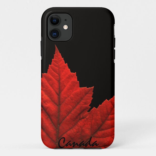Cool Canada IPhone 5 Case Canada Maple Leaf Gift (Back)