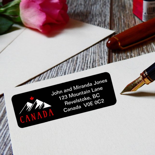 Cool Canada Montagnes Feuille d'érable canadienne  (Créateur téléchargé)