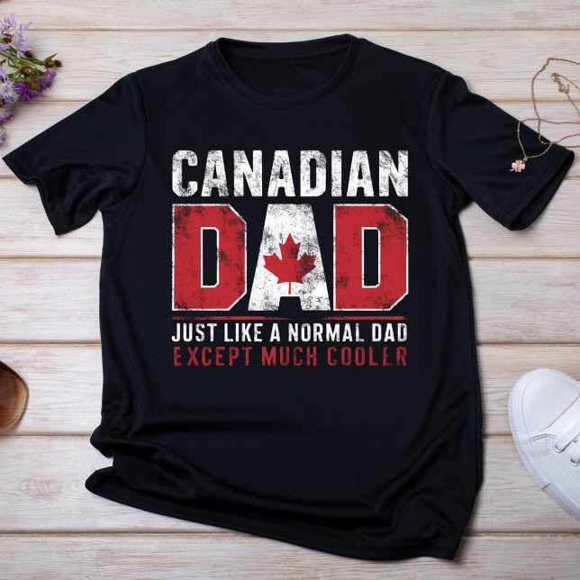 Cool Canadian Dad T-Shirt (Creator Uploaded)