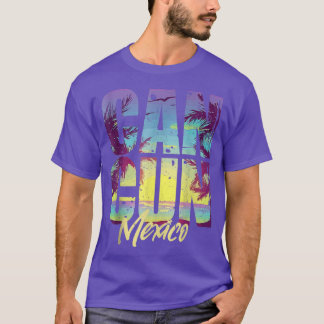 Cool Cancun Art Meico Vacation SummerMen Women Kid T-Shirt