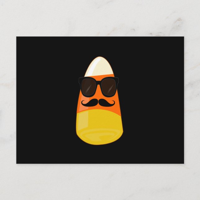 Cool Candy Corn Postcard (Front)