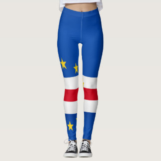Cool Cape Verde Flag Fashion Leggings