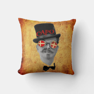Cool Capo Pillow! Throw Pillow