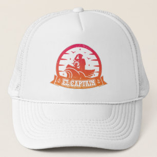 Cool Captain Anchor Boat And Sailing Retro Trucker Hat