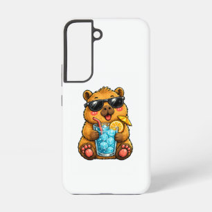Cool Capybara Drink Samsung Galaxy Case