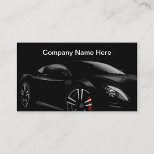 Cool Car Automotive Services Business Card
