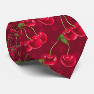 cool carrelé cerisier motif cravate