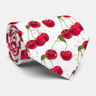 cool carrelé cerisier motif cravate