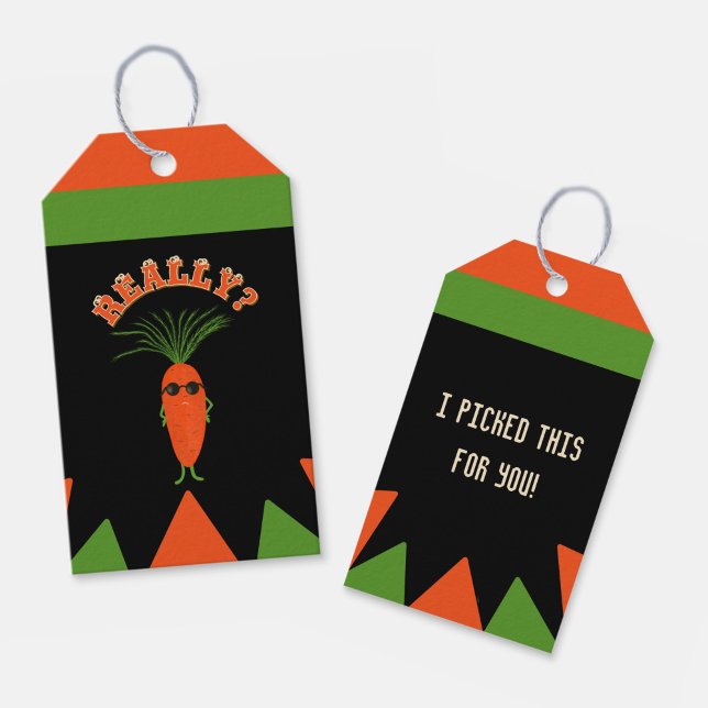 Cool Carrot Collection Gift Tags (Creator Uploaded)