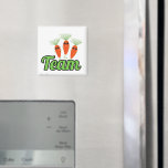 Cool Carrot Squad Magnet<br><div class="desc">A fun and quirky design featuring cool carrots rocking black sunglasses. Perfect for carrot lovers, veggie fans, and anyone who enjoys playful humor. This cheerful design adds a fresh and funny vibe to gifts, accessories, and everyday items. Great for people who love vegetables, healthy lifestyle jokes, or simply cute and...</div>