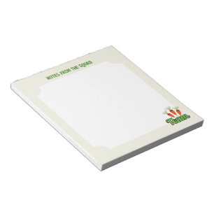 Cool Carrot Squad Notepad