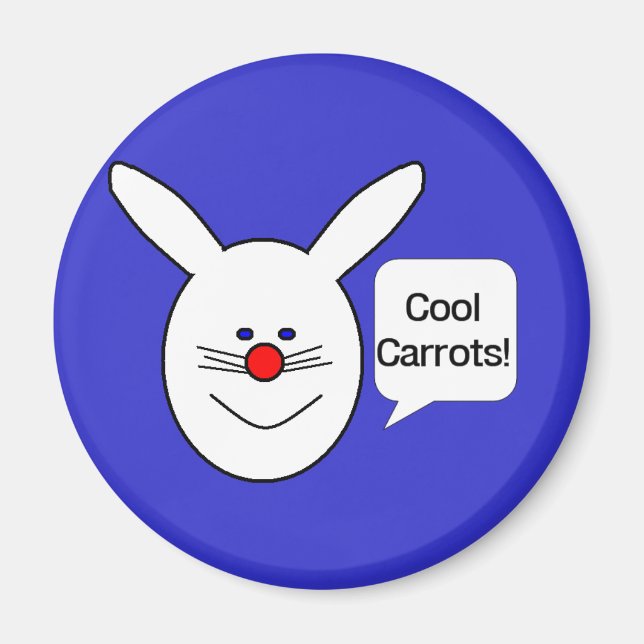 Cool Carrots Magnet (Front)