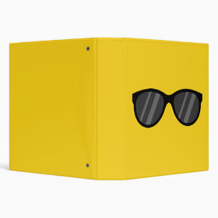 Cool Cartoon Sunglasses Binder