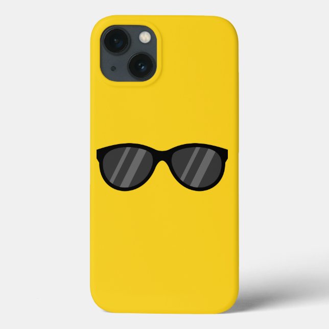 Cool Cartoon Sunglasses Case-Mate iPhone Case (Back)