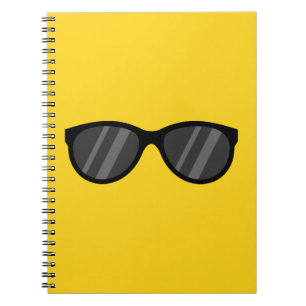 Cool Cartoon Sunglasses Notebook
