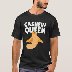 Cool Cashew For Girl Women Kids Nuts Pun Sneeze Ca T-Shirt