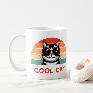Cool cat 2 coffee mug
